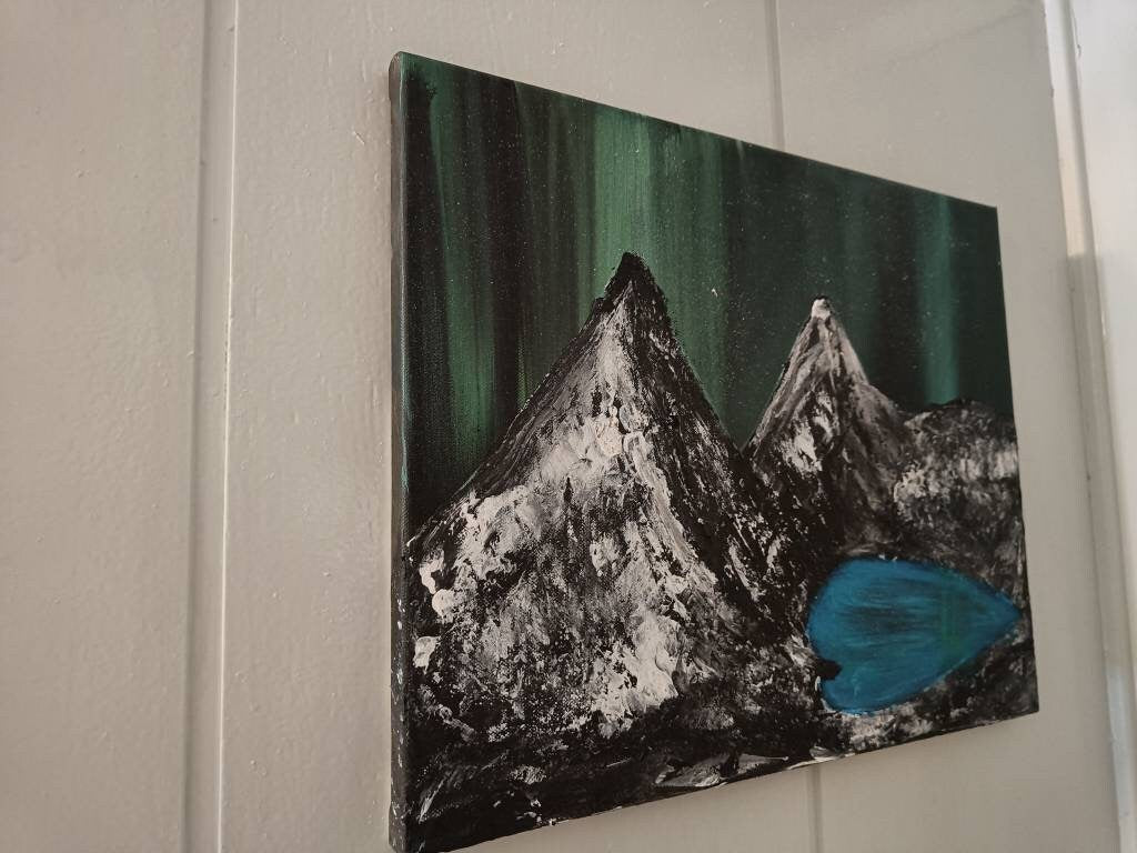 Aurora Borealis Original Art - Timeless Nature Wall Art