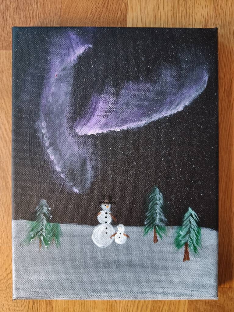 Snowman Art - 3 Captivating Winter Canvas Masterpieces