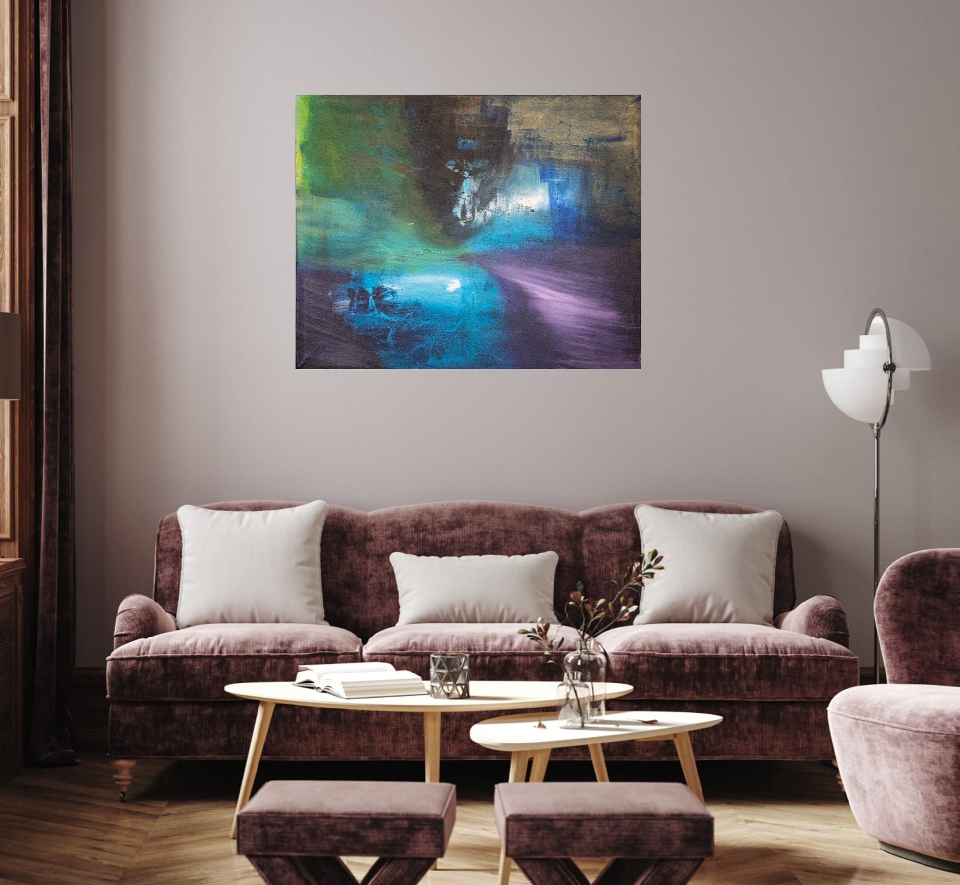 Large Abstract Paintings | Bold Canvas Artwork