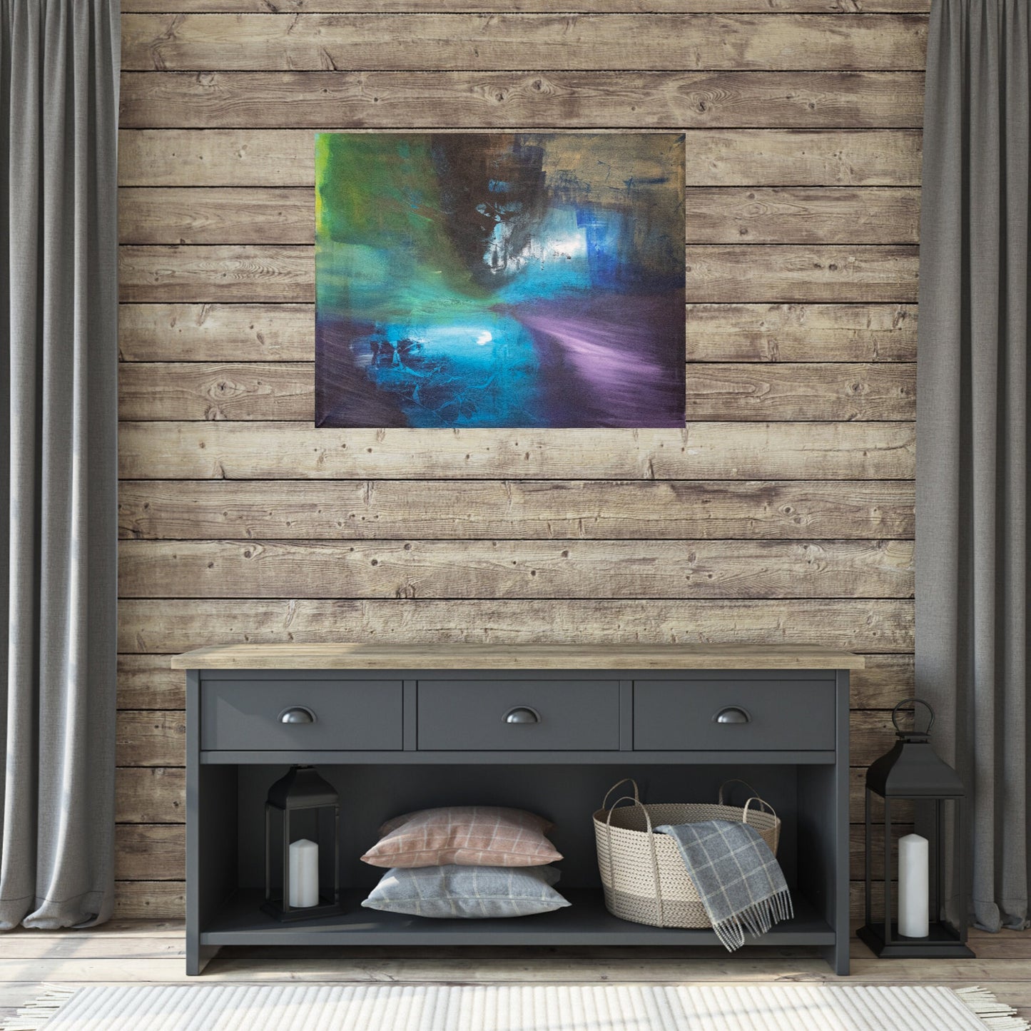 Large Abstract Paintings | Bold Canvas Artwork