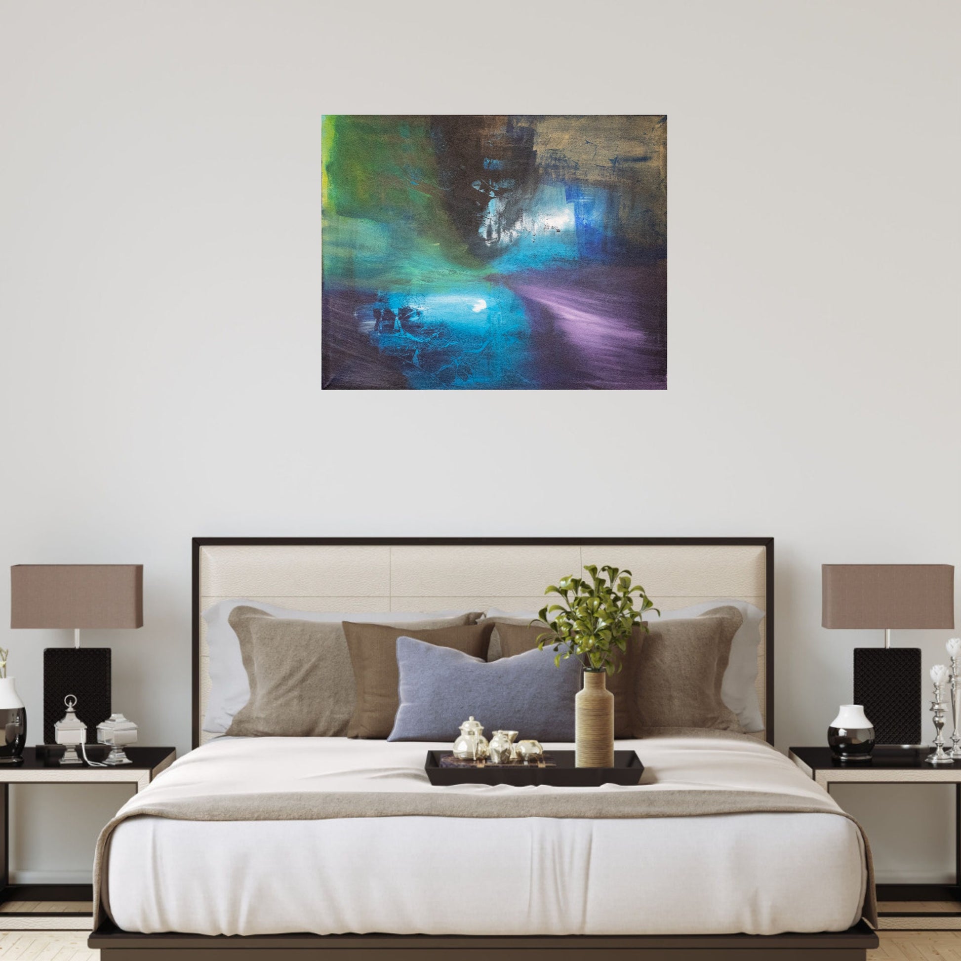 Large Abstract Paintings | Bold Canvas Artwork