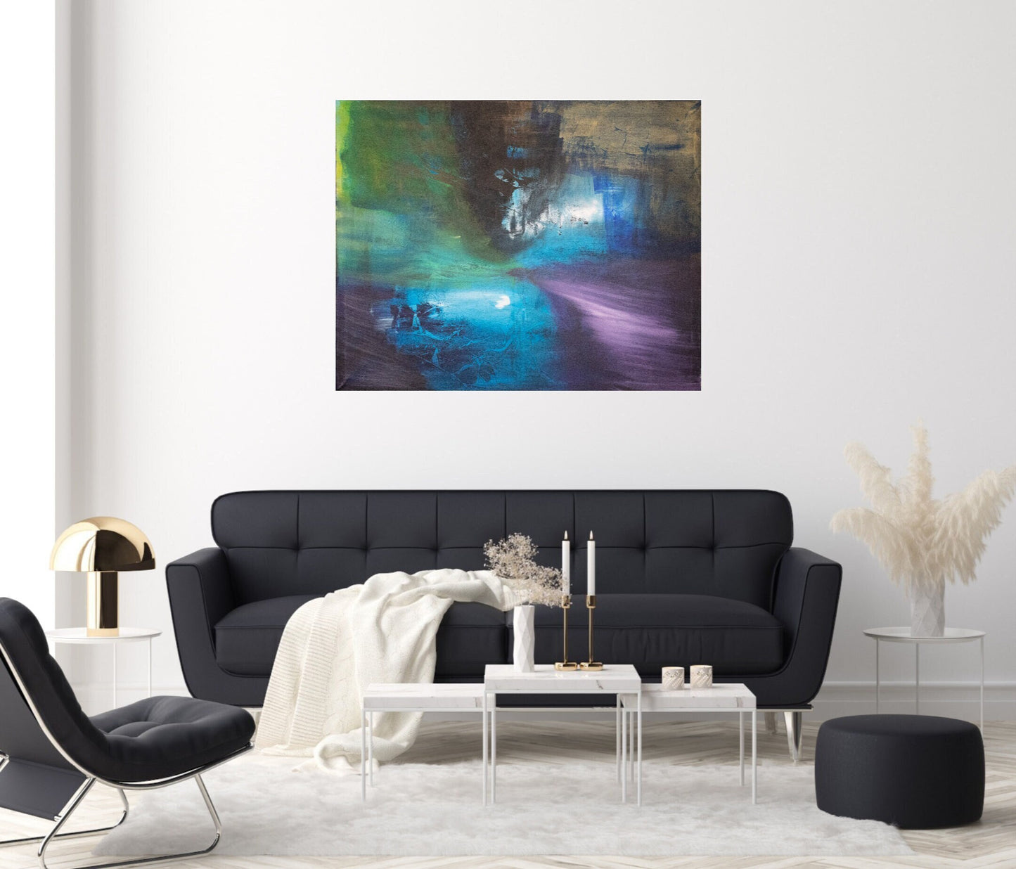 Large Abstract Paintings | Bold Canvas Artwork